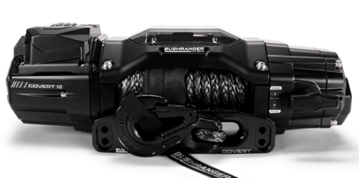 Bushranger - Covert Winch / 12V / 12.000lbs / Synthetic Rope