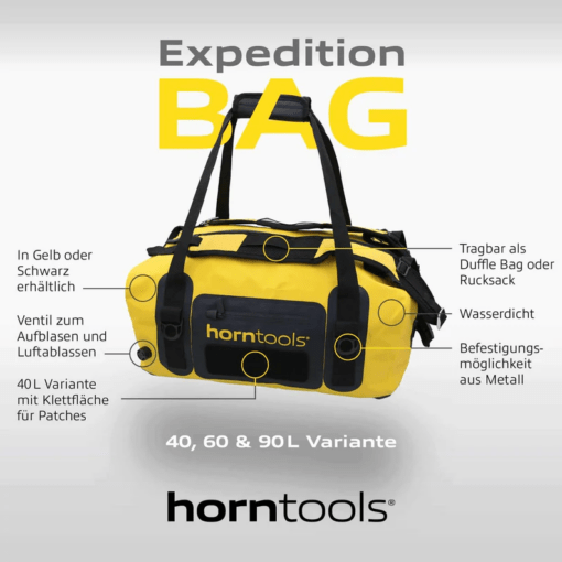 Horntools - Expedition Bag: Waterdichte tas - Afbeelding 16