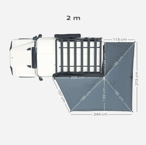 Horntools - Horizon 270 Graden luifel zelfdragend - Afbeelding 17