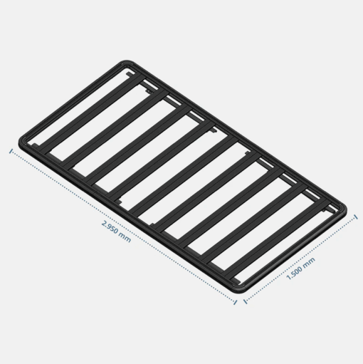 Horntools - ExRoof dakrek voor VW T5 / T5.1 / T6 / T6.1 – L2 / LWB (Multivan, Transporter, Caravelle, Kombi)