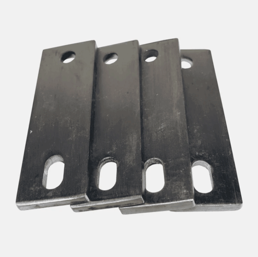 Horntools - Daktent bevestigingsplaat RVS 4 stuks