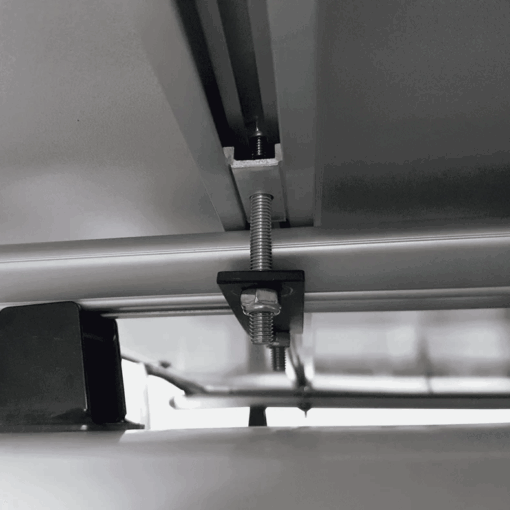 Horntools - Daktent bevestigingsplaat RVS 4 stuks - Afbeelding 2