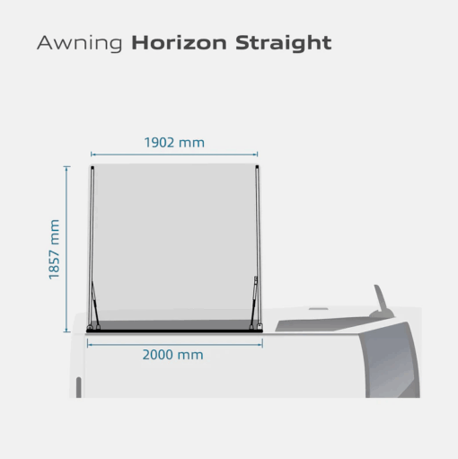 Horntools - Horizon Rechte luifel - Afbeelding 2
