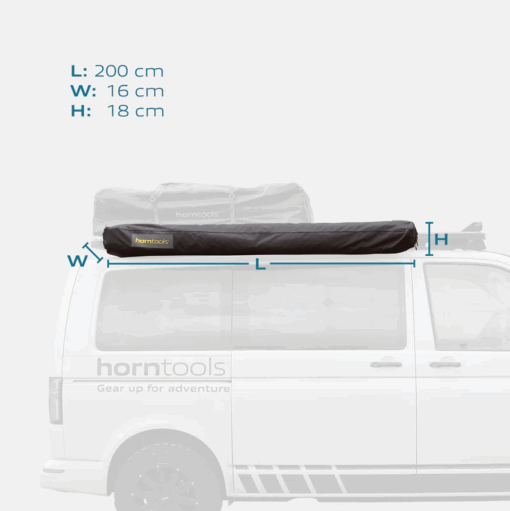 Horntools - Horizon Rechte luifel - Afbeelding 3