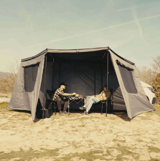 Horntools - Zijwanden voor Horizon 180 Graden luifel zelfdragend - Afbeelding 4