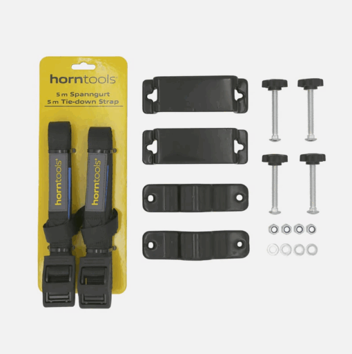 Horntools - ExRoof dakrek kajak & SUP-bevestiging (opvouwbaar J-stijl) - Afbeelding 11