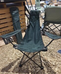 Stoelen oud-demomodel groen (set van 2)