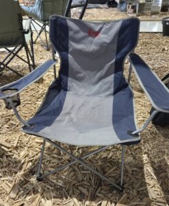 Stoelen oud-demomodel Red Wood grijs-blauw (set van 2)
