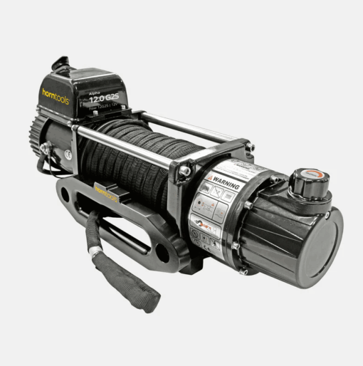 Horntools - Elektrische lier 5,4 ton Alpha G - 2 snelheden met trommelrem - Afbeelding 5