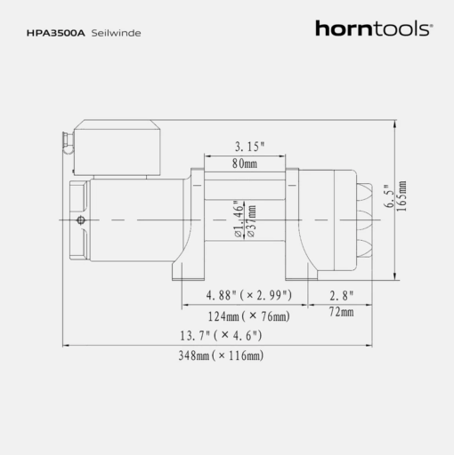 Horntools - Mobiel liersysteem 1,6 ton Gamma 3.5 - Afbeelding 5