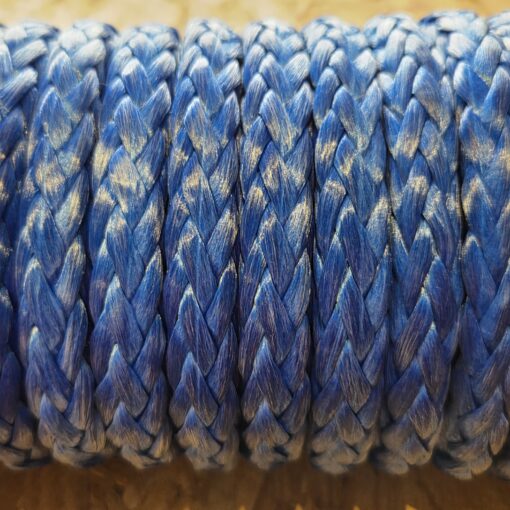 Synthetisch liertouw 10mm x 28m met heavy duty lierhaak - Afbeelding 3