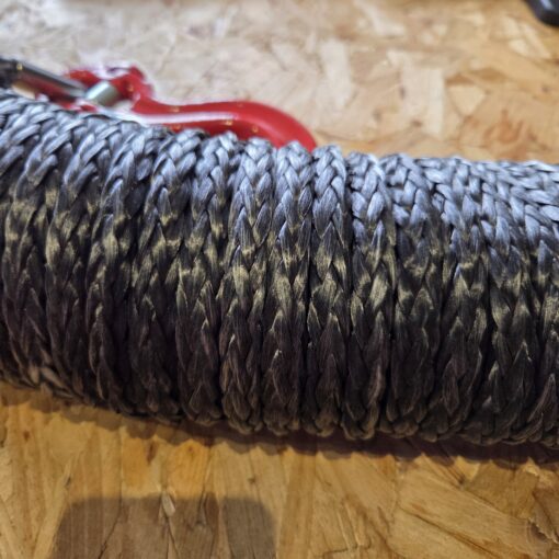 Synthetisch liertouw 10mm x 28m met heavy duty lierhaak - Afbeelding 9