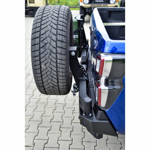 F4X4 - RESERVEWIEL DRAGER VOOR MODULE ARM TOYOTA LANDCRUISER HZJ79 2007- - Afbeelding 3