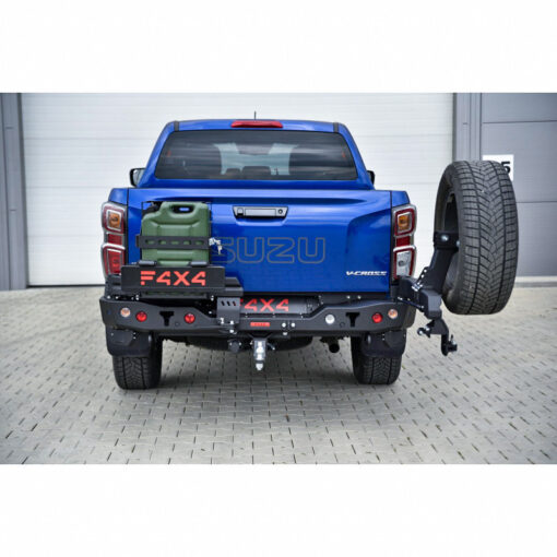 F4X4 - RESERVEWIEL DRAGER VOOR MODULE ARM TOYOTA LANDCRUISER HZJ79 2007- - Afbeelding 2