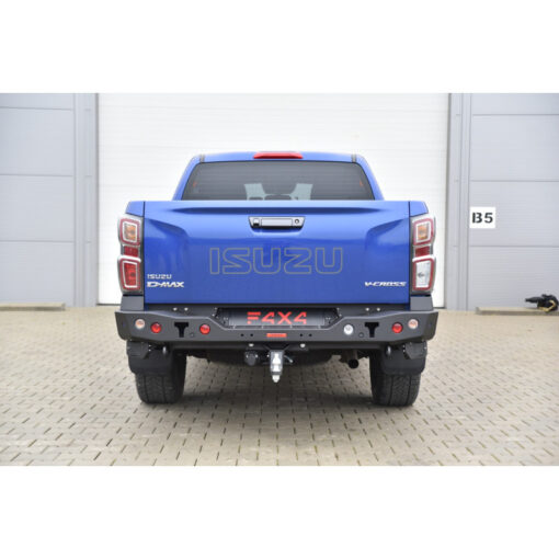 F4X4 - ACHTERBUMPER ISUZU D-MAX 2020- - met lampgaten - Afbeelding 5