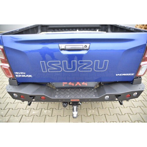 F4X4 - ACHTERBUMPER ISUZU D-MAX 2020- - met lampgaten - Afbeelding 3
