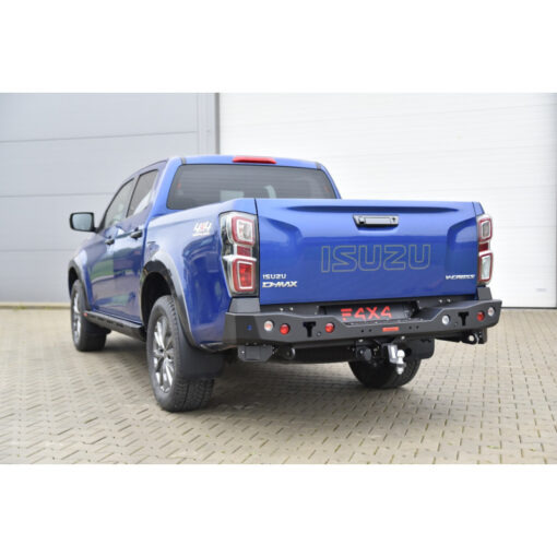 F4X4 - ACHTERBUMPER ISUZU D-MAX 2020- - met lampgaten