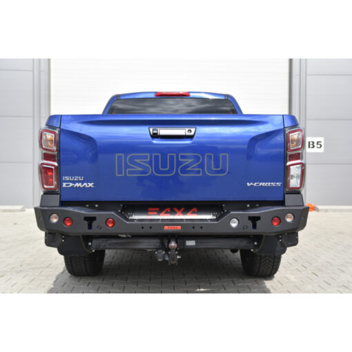 F4X4 - ACHTERBUMPER ISUZU D-MAX 2020- - met lampgaten - Afbeelding 11