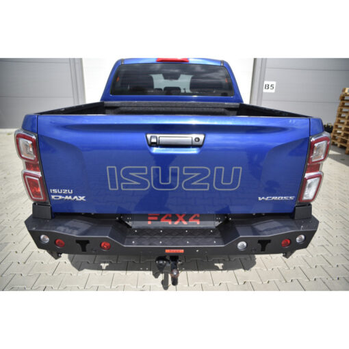 F4X4 - ACHTERBUMPER ISUZU D-MAX 2020- - met lampgaten - Afbeelding 9