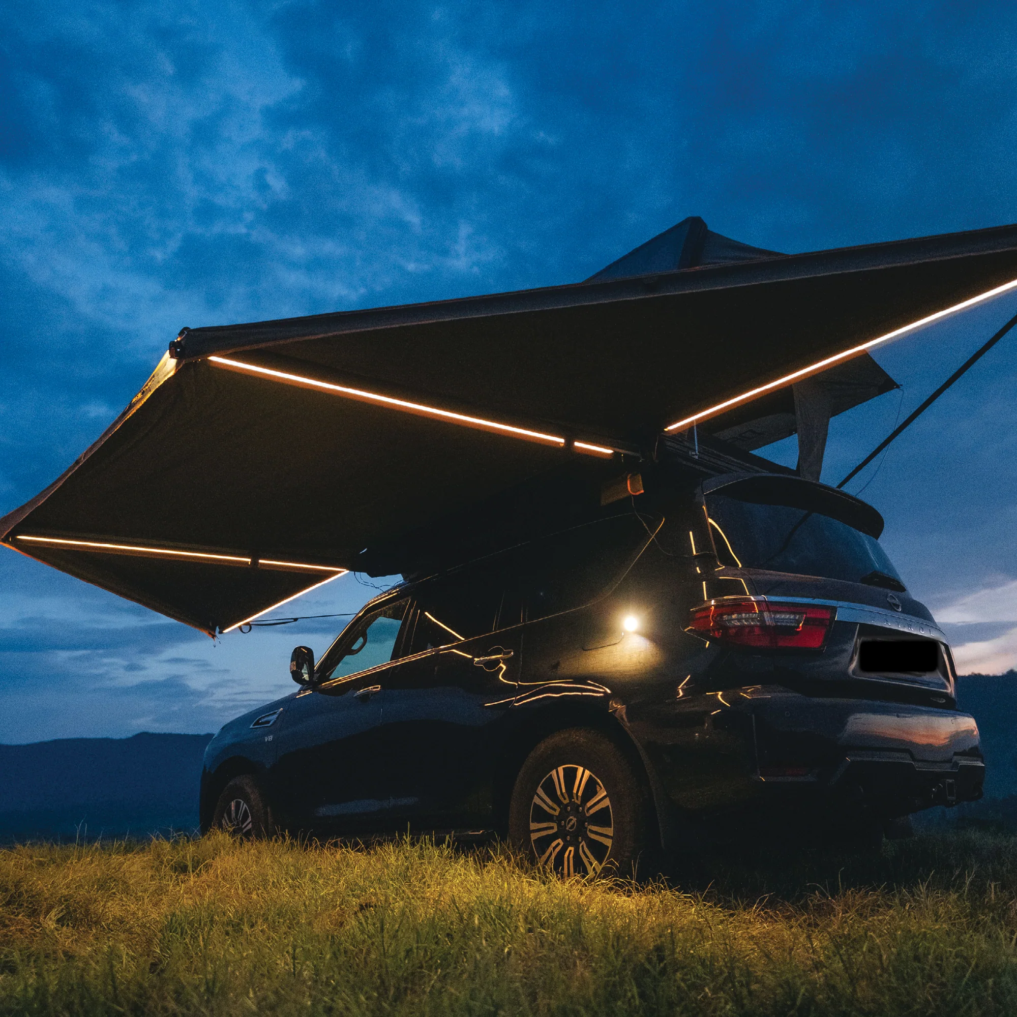 Darche - Eclipse 180 Freestanding LED Awning - 4x4 Sint Annaland