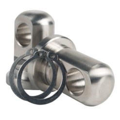 Horntools - Inboor swivels tbv harpsluitingen RVS - Afbeelding 3