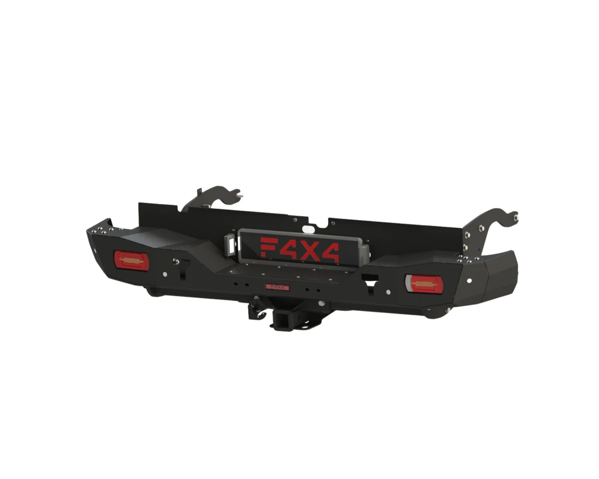 F4X4 - ACHTERBUMPER FORD RANGER T6 19-23 - met LED lampen - Afbeelding 10