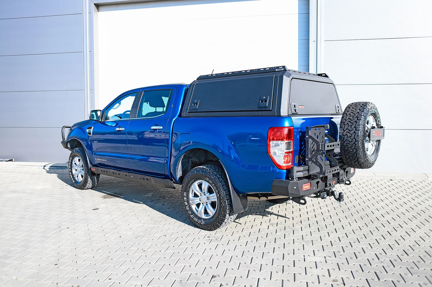 F4X4 - ACHTERBUMPER FORD RANGER T6 19-23 - met LED lampen - Afbeelding 8