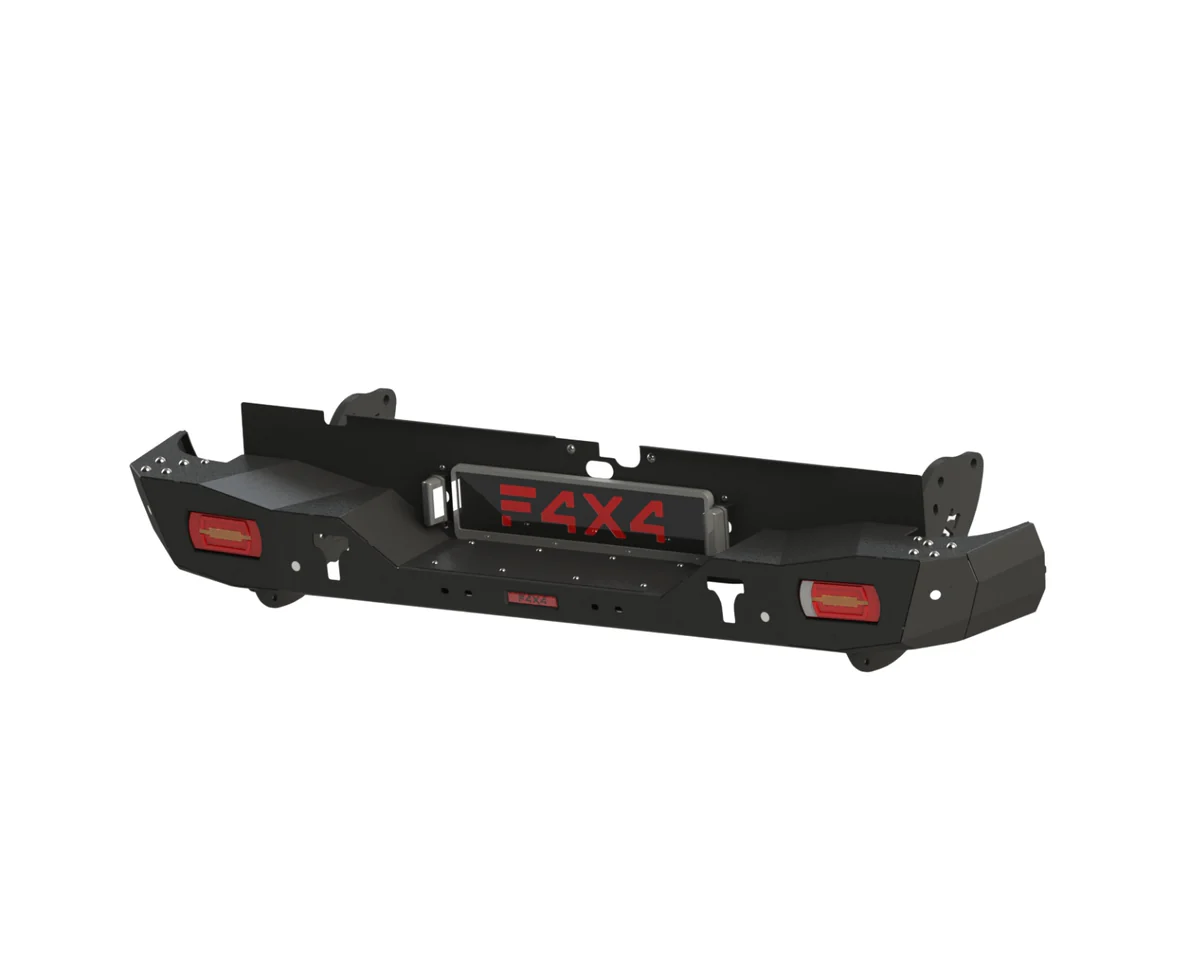 F4X4 - ACHTERBUMPER FORD RANGER T6 19-23 - met LED lampen - Afbeelding 11