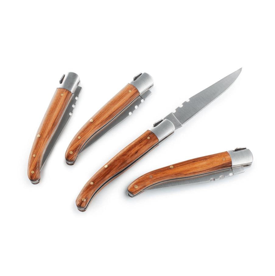 GSI Outdoors - Rakau opvouwbare steakmessenset - Afbeelding 3