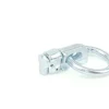 Double studfitting met ring voor airline rails