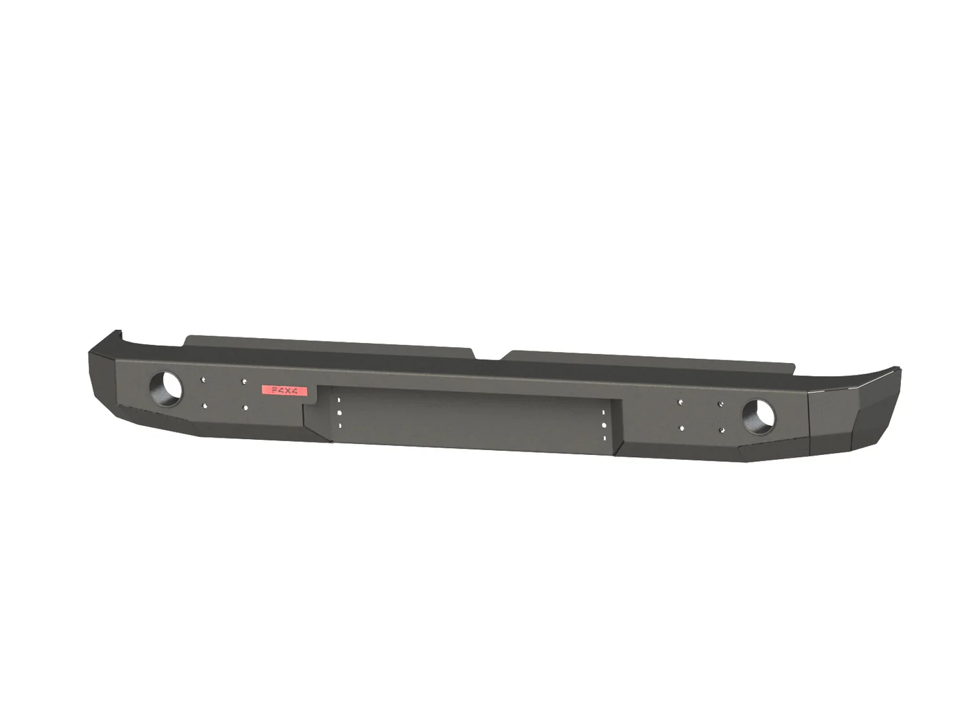F4X4 - ALUMINIUM ACHTERBUMPER TOYOTA HILUX 05-15