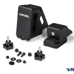 Alternative view of RIVAL - Modular Roof Rack Hi-Lift Jack Brackets (side mount)