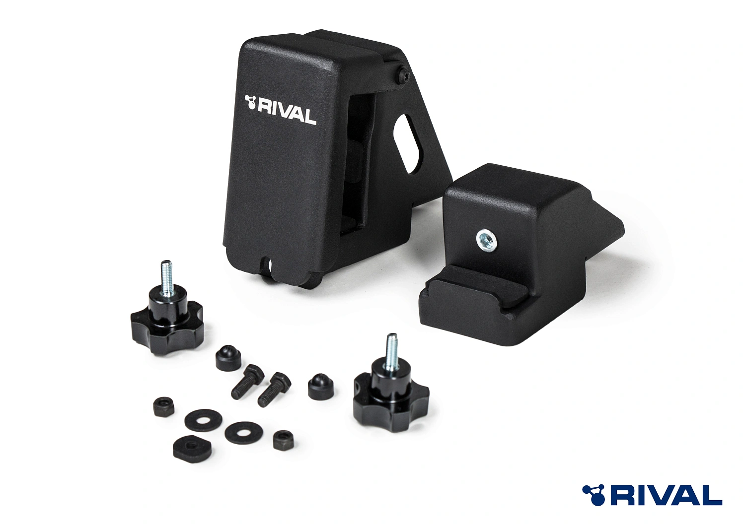 RIVAL - Modular Roof Rack Hi-Lift Jack Brackets (side mount) - Afbeelding 2