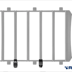 RIVAL - Modular Roof Rack Hi-Lift Jack Brackets (side mount) - Afbeelding 3