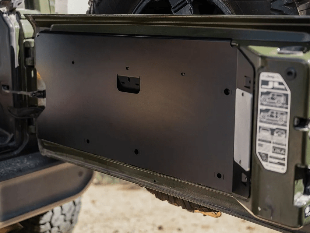 Jeep Wrangler JL Rear Door Base Plate - Afbeelding 2