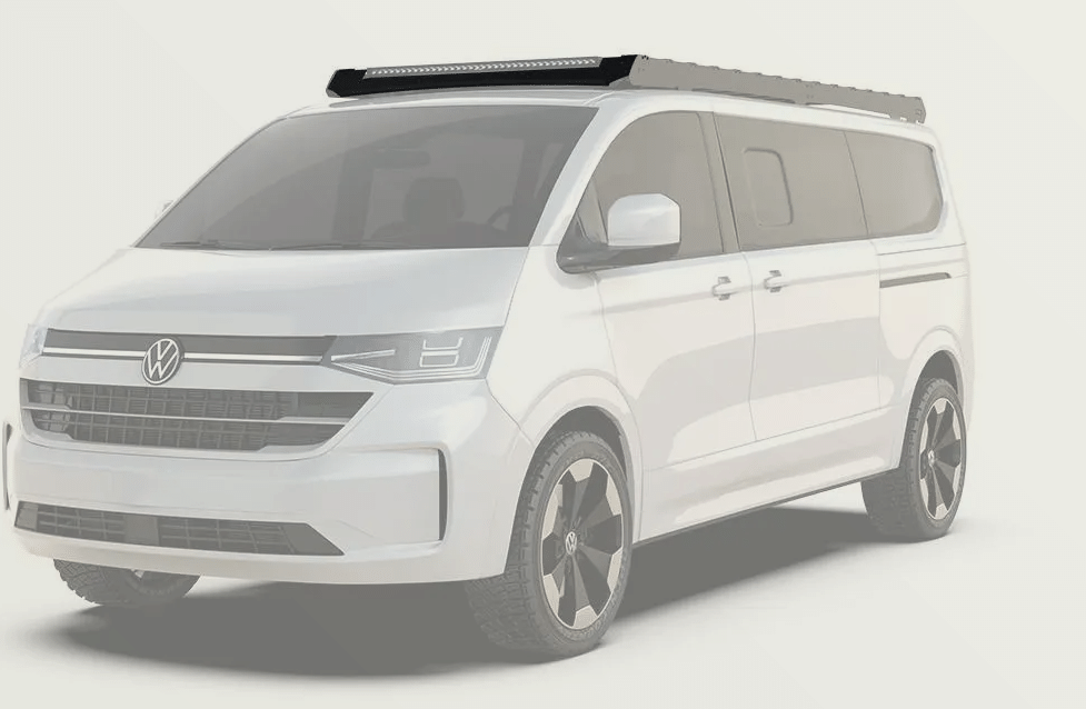 FRONT RUNNER - Ford Transit Custom LWB/SWB (2023-Current) / Volkswagen T7 Transporter/Caravelle (2025-Current) Slimsport Rack 40inLight Bar Wind Fairing