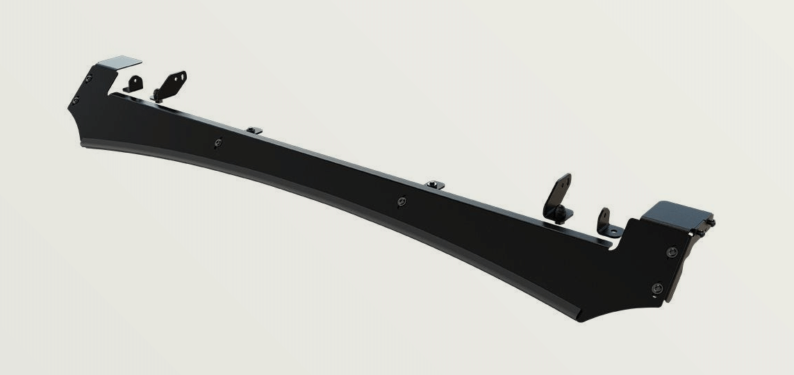 FRONT RUNNER - Volkswagen Amarok (2010-2022) Slimsport Rack 40in Lichtbalk Winddeflector - Afbeelding 2