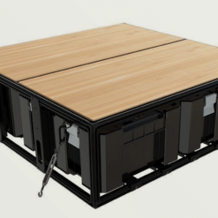FRONT RUNNNER- Wolf Pack Pro SUV Modulair Opbergsysteem / Medium - Afbeelding 4